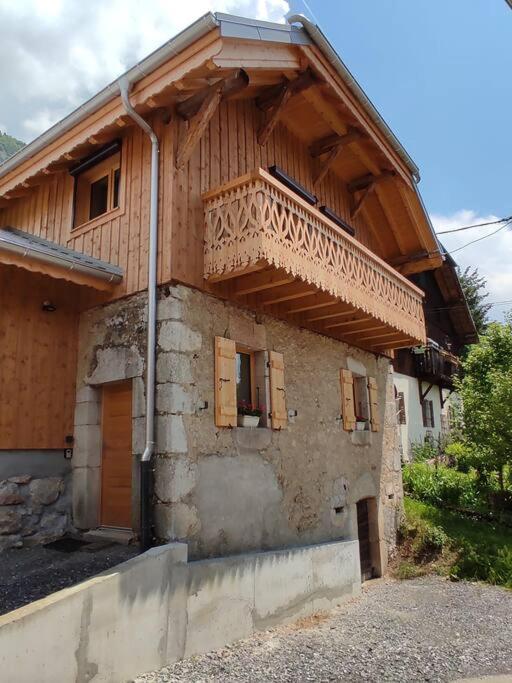 L'Echappee Belle En Montagne - Site Location-Chalet Mieussy Eksteriør bilde